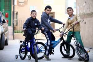 bicycles for refugee children