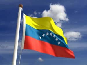 venezuela-flag-with-clipping-path